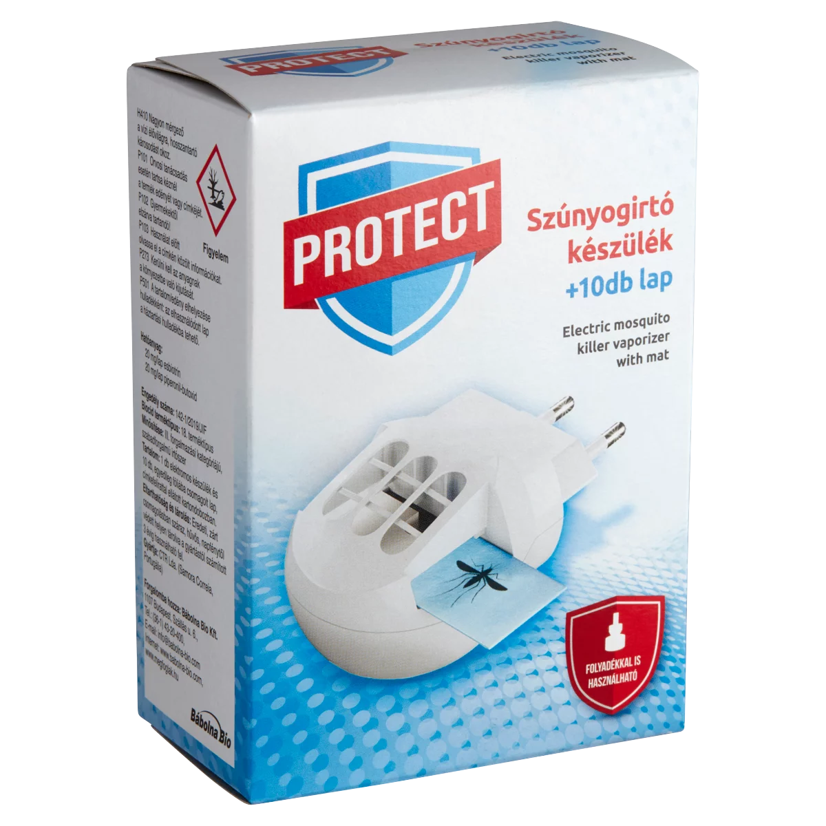 Protect Plus szúnyogirtó készülék + 10 db lap