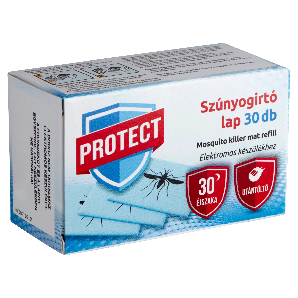 Protect Plus szúnyogirtó lap elektromos készülékhez 30 db