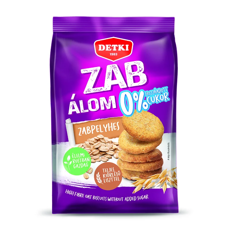 Detki zab álom zabpelyhes keksz 150g HCN