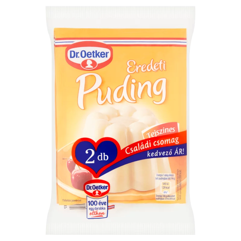 Dr. Oetker Eredeti Puding tejszínes pudingpor 2 x 40 g