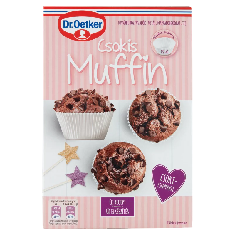 Dr. Oetker csokis muffin süteménypor 345 g