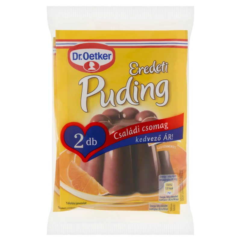 Dr. Oetker Eredeti Puding csokoládéízű pudingpor 2 x 44,5 g