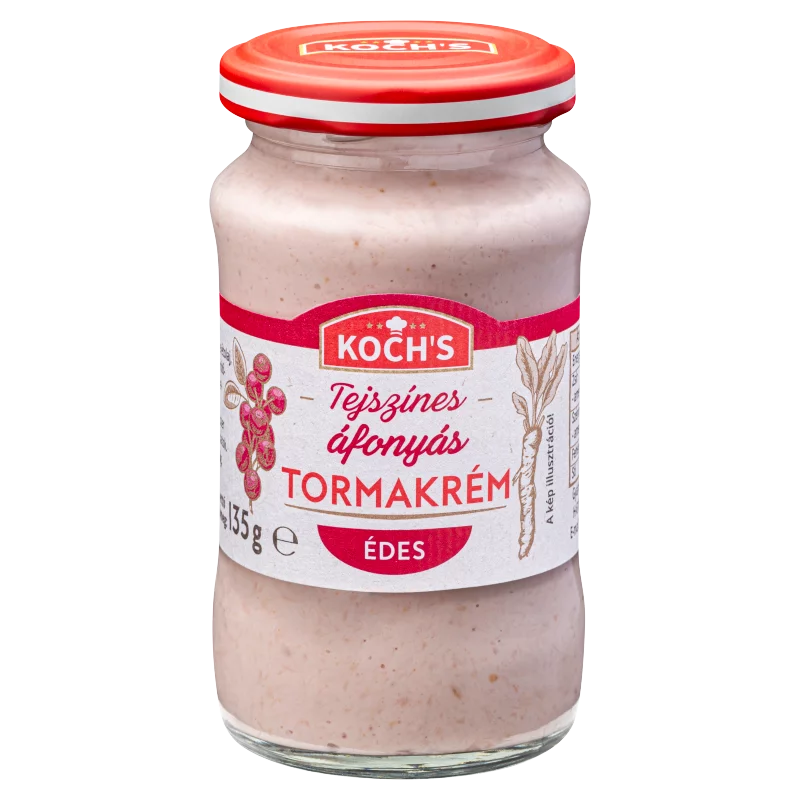 KOCH'S tejszínes áfonyás tormakrém 135 g