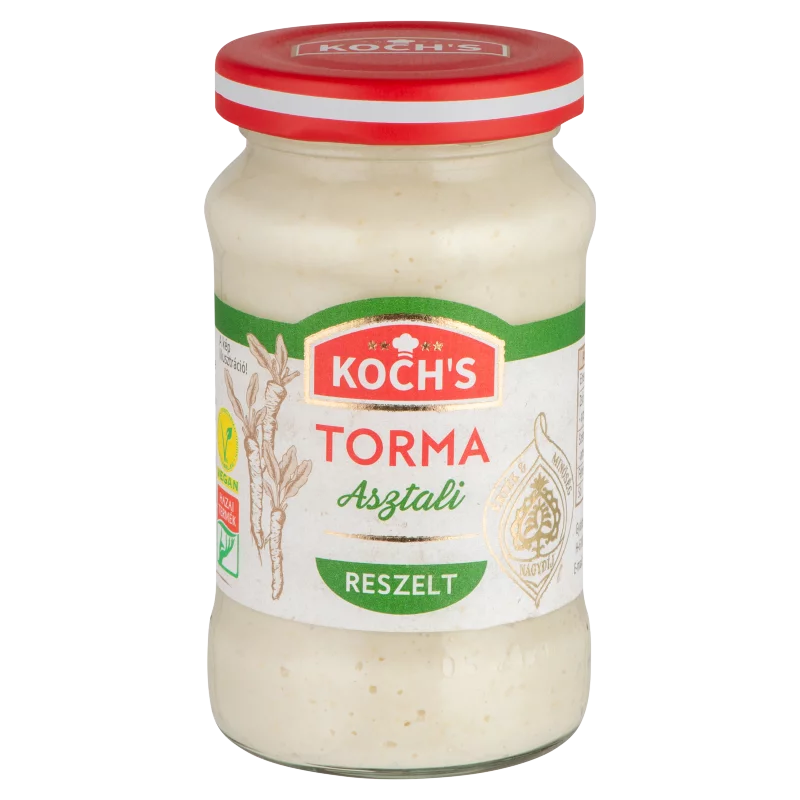KOCH'S asztali reszelt torma 200 g 