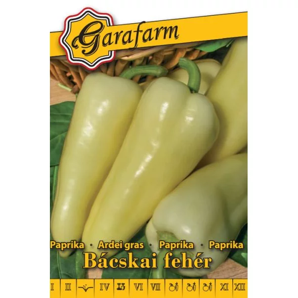 Garafarm vetőmag bácskai fehér paprika