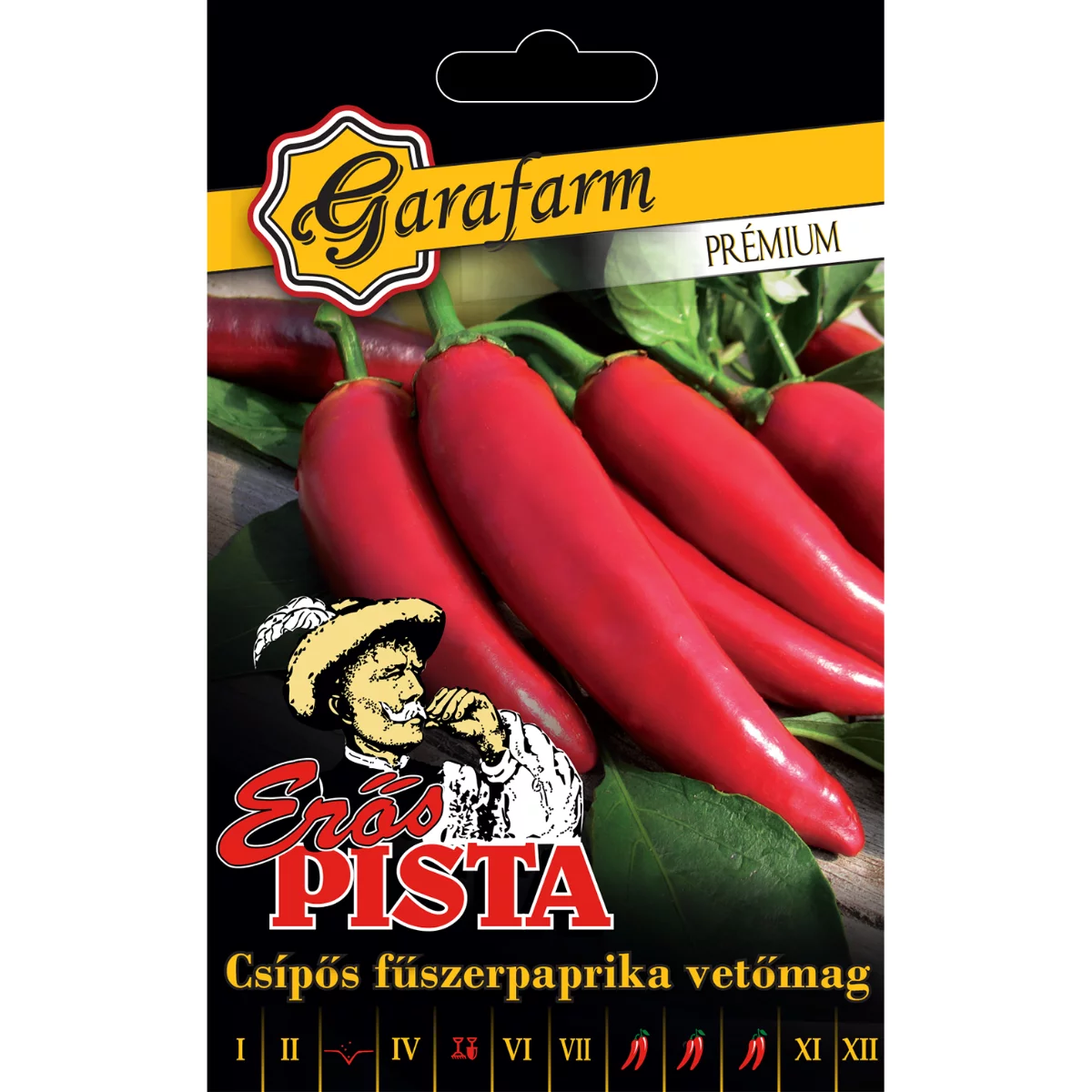 Garafarm vetőmag Erős Pista csípős fűszerpaprika