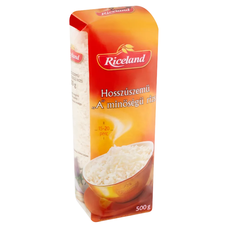 Riceland „A" minőségű, hosszúszemű rizs 500 g