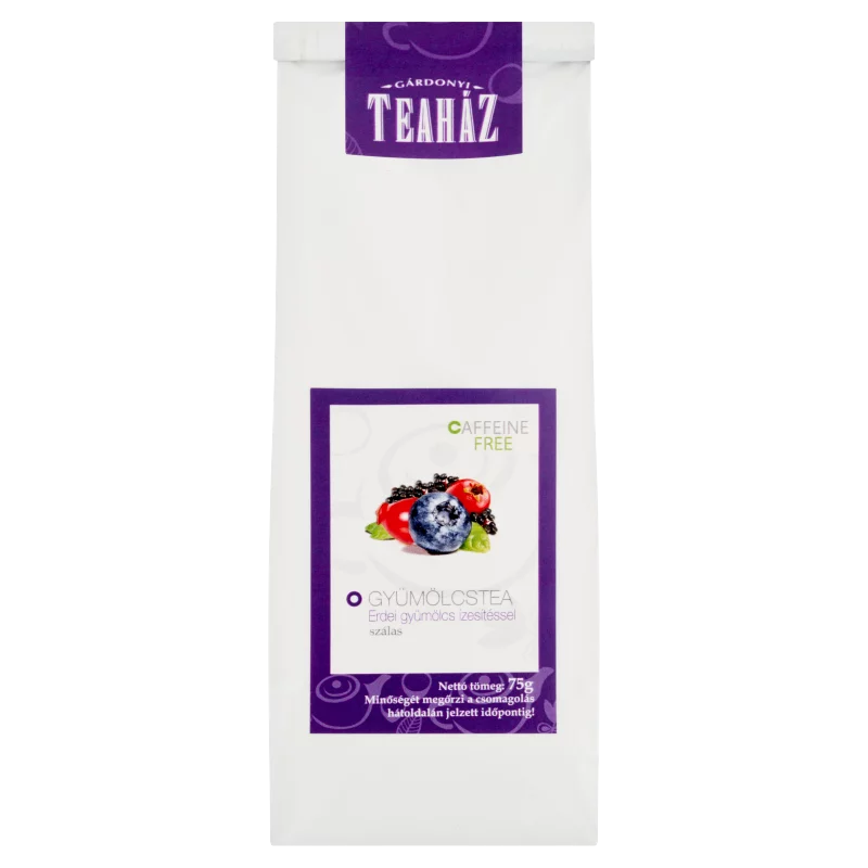Gárdonyi Teaház szálas gyümölcstea erdei gyümölcs ízesítéssel 75 g