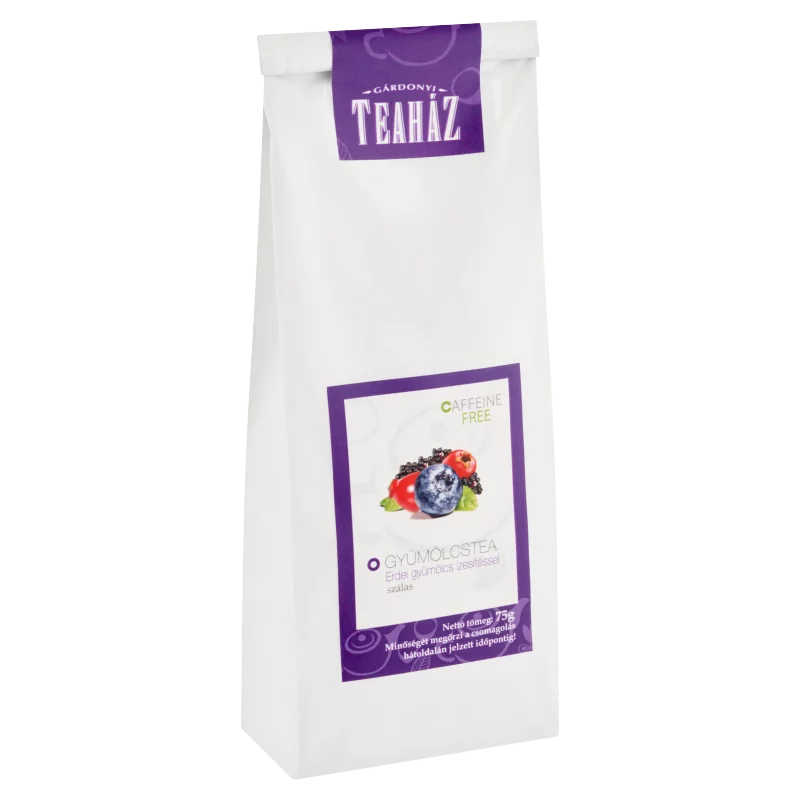 Gárdonyi Teaház szálas gyümölcstea erdei gyümölcs ízesítéssel 75 g