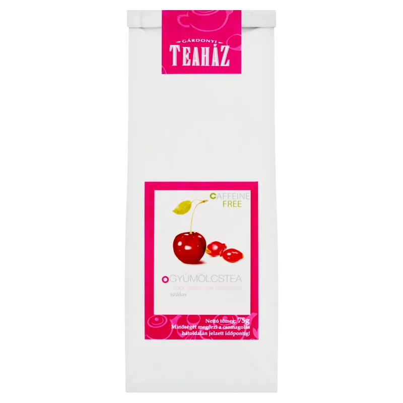 Gárdonyi Teaház szálas gyümölcstea vadcseresznye ízesítéssel 75 g
