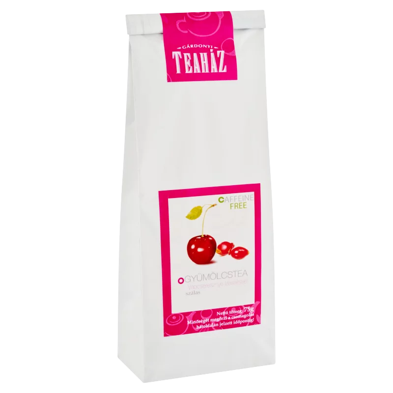 Gárdonyi Teaház szálas gyümölcstea vadcseresznye ízesítéssel 75 g