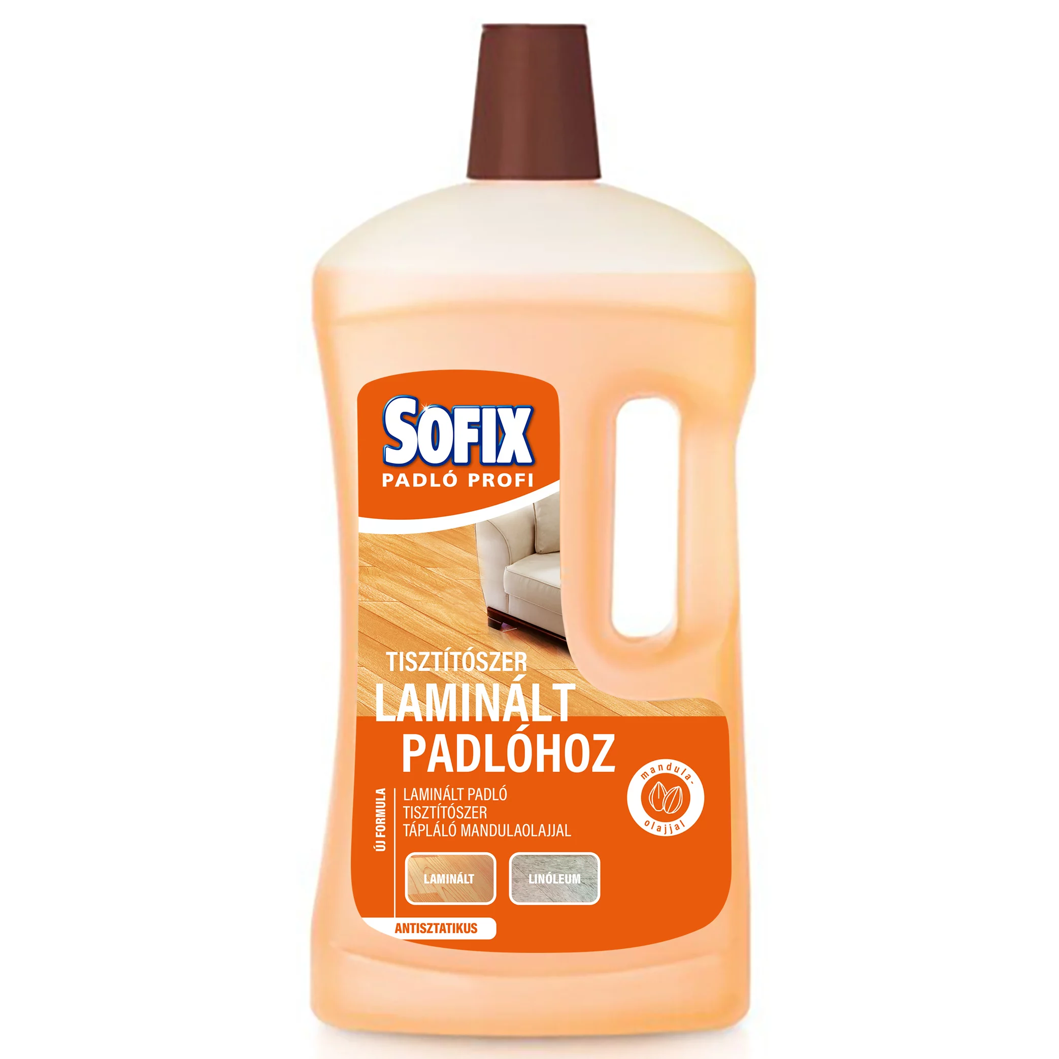 Sofix padlóápoló 1l laminált padlóhoz mandulaolajjal