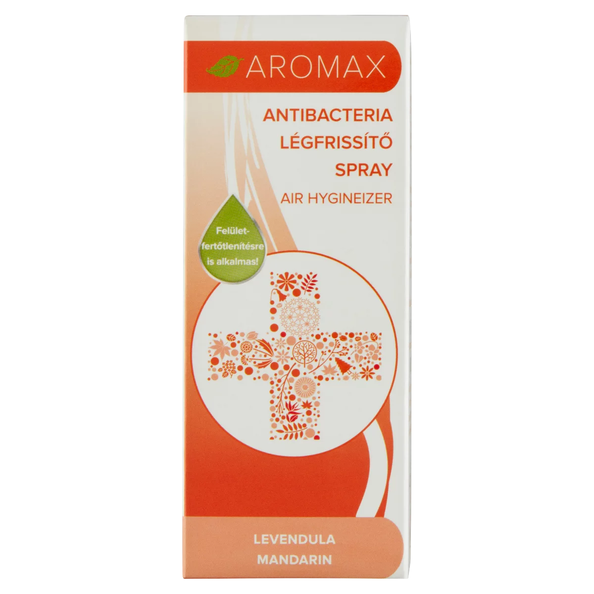 Aromax Antibacteria levendula-mandarin légfrissítő spray 20 ml