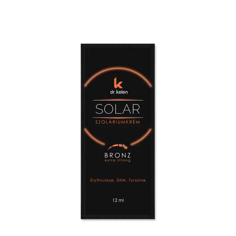 Dr.Kelen Solar Bronz szolárium krém 12ml 