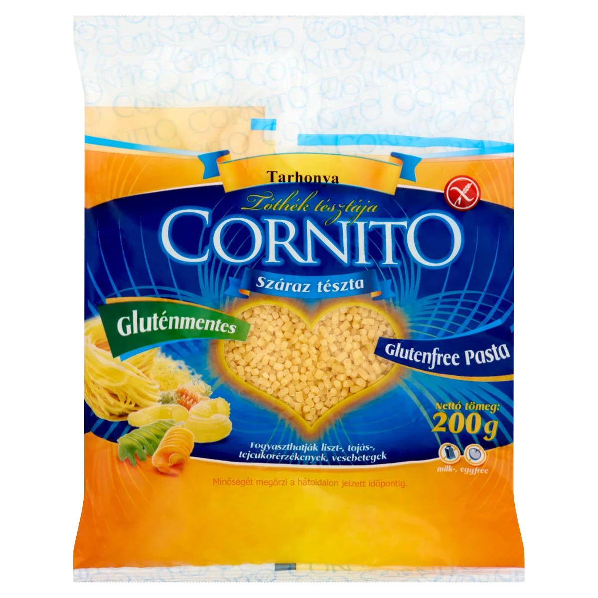 Cornito tarhonya gluténmentes száraztészta 200 g