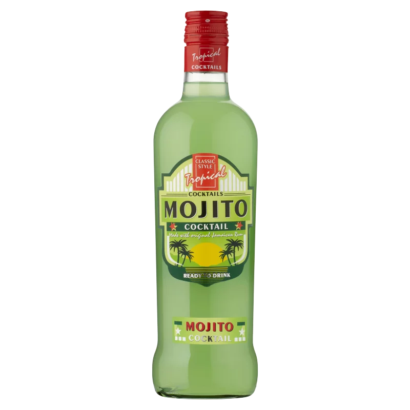 Tropical Classic Style Mojito Cocktail alacsony alkoholtartalmú ital 7% 0,7 l