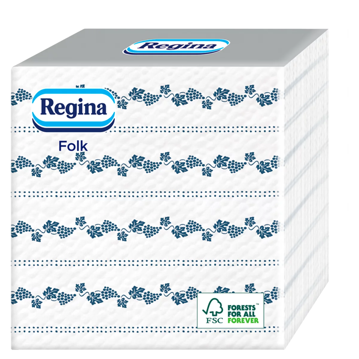 Regina Folk szalvéta 1 rétegű 32 x 32 cm 45 db