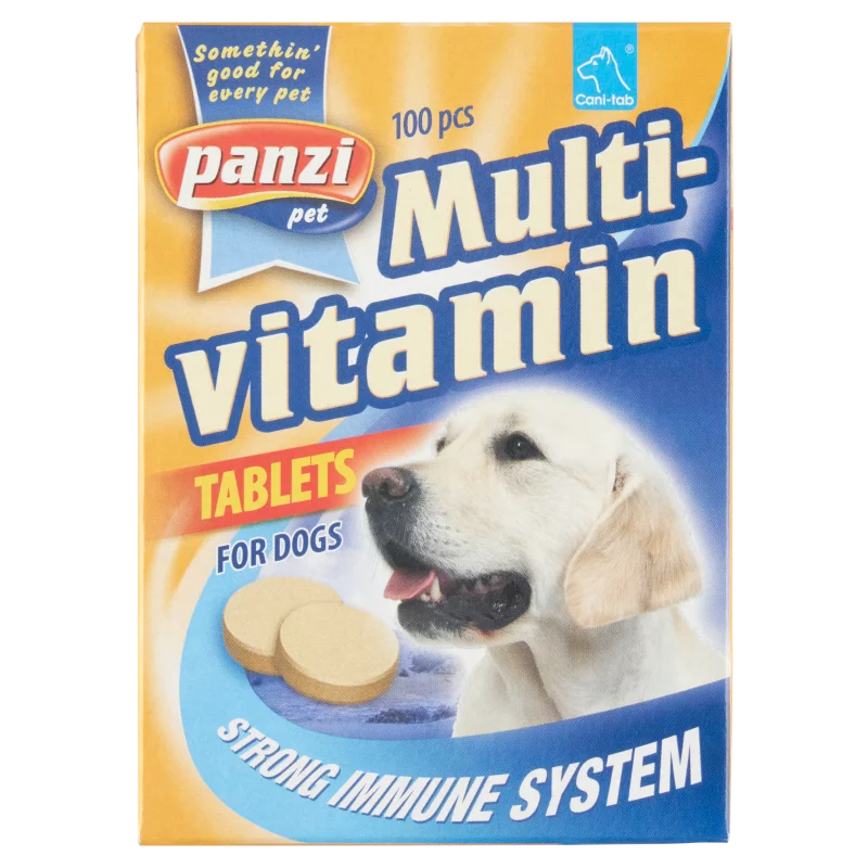 Panzi multivitamin tabletta kutyák részére 100 db 70 g