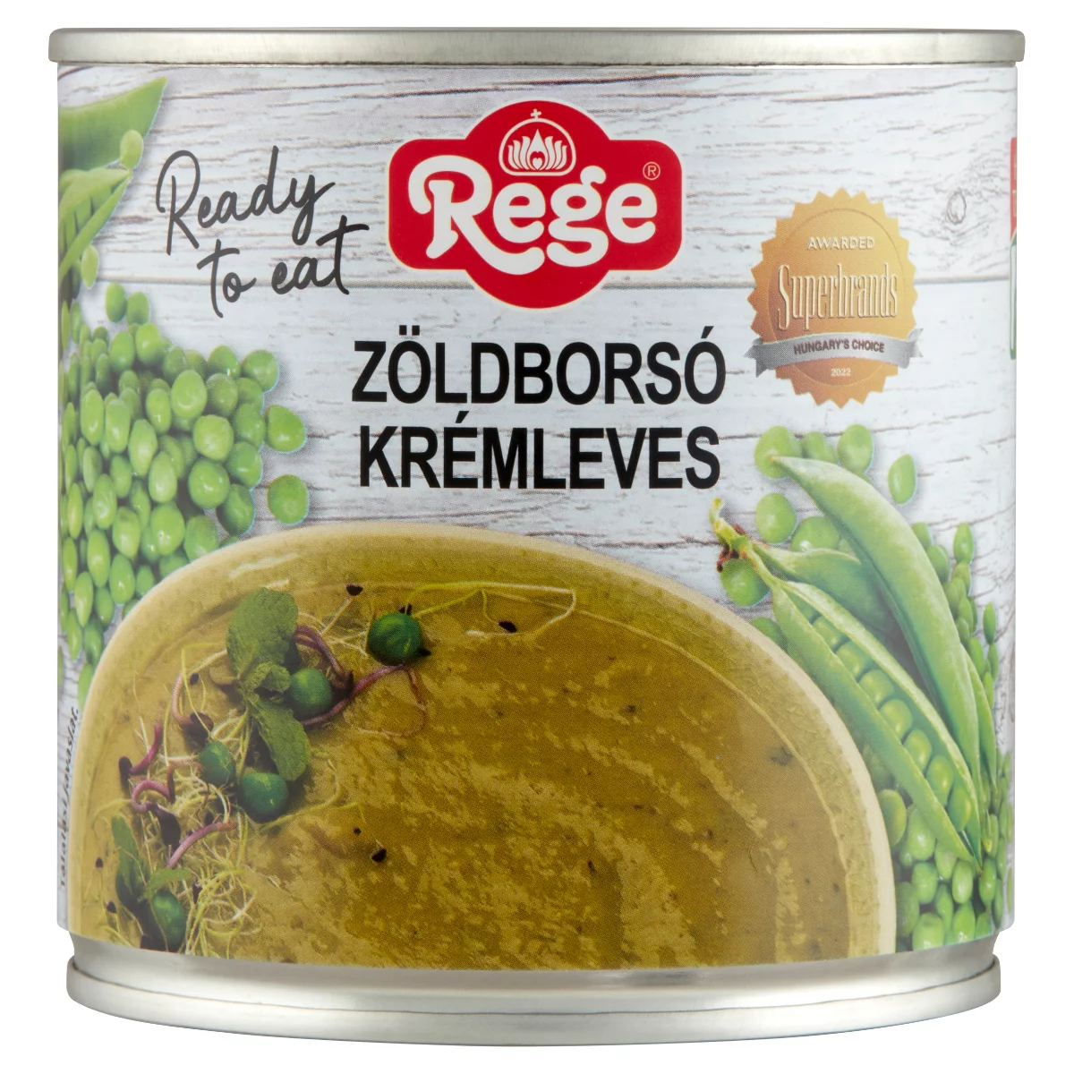 Rege krémleves 400g zöldborsó