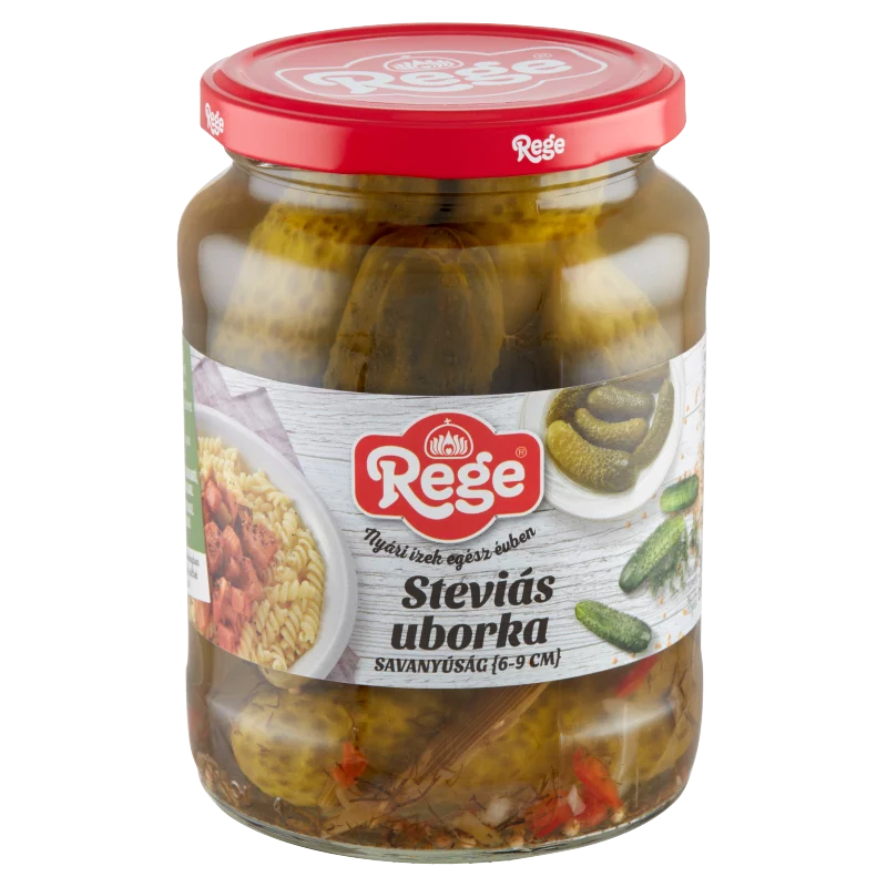 Rege steviás uborka savanyúság 6-9 cm 680 g