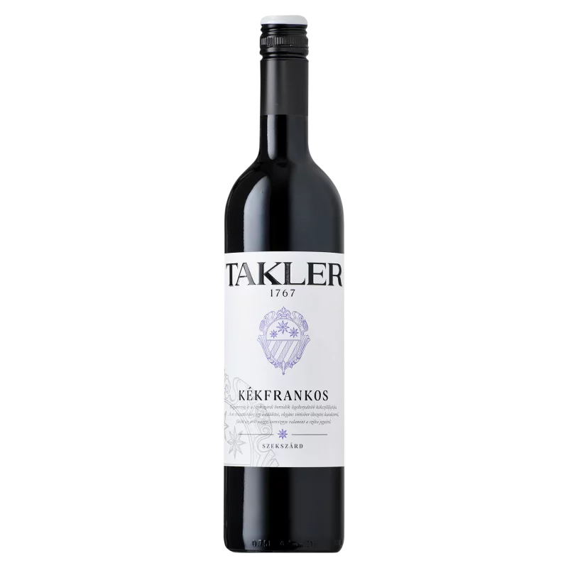 Takler Kékfrankos száraz vörösbor 12% 0,75 l
