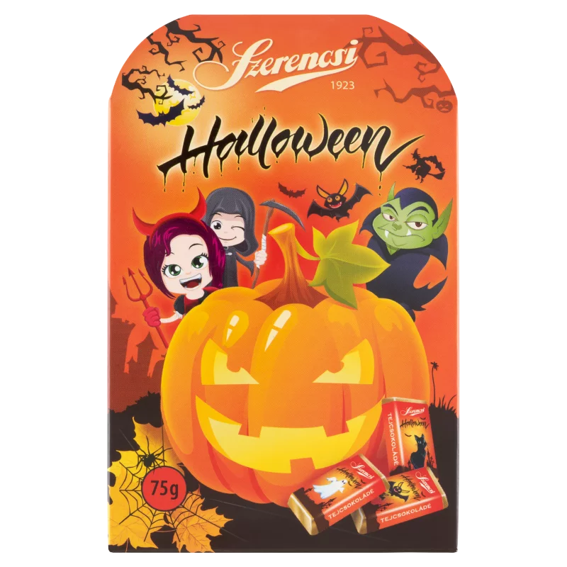 Szerencsi Halloween tejcsokoládé 15 x 5 g (75 g)