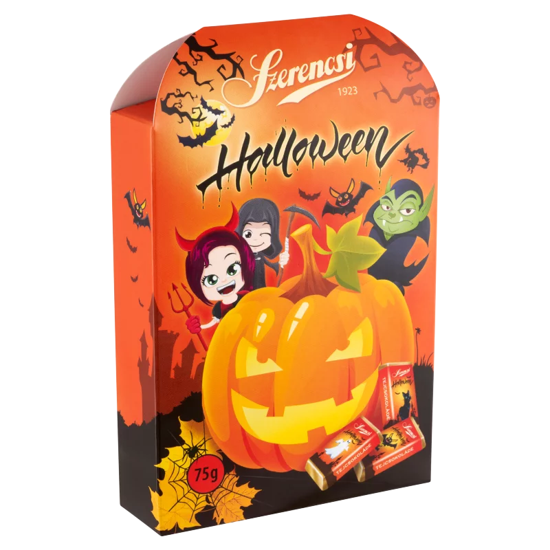 Szerencsi Halloween tejcsokoládé 15 x 5 g (75 g)