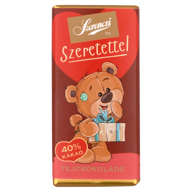 Szerencsi Szeretettel tejcsokoládé 20 g