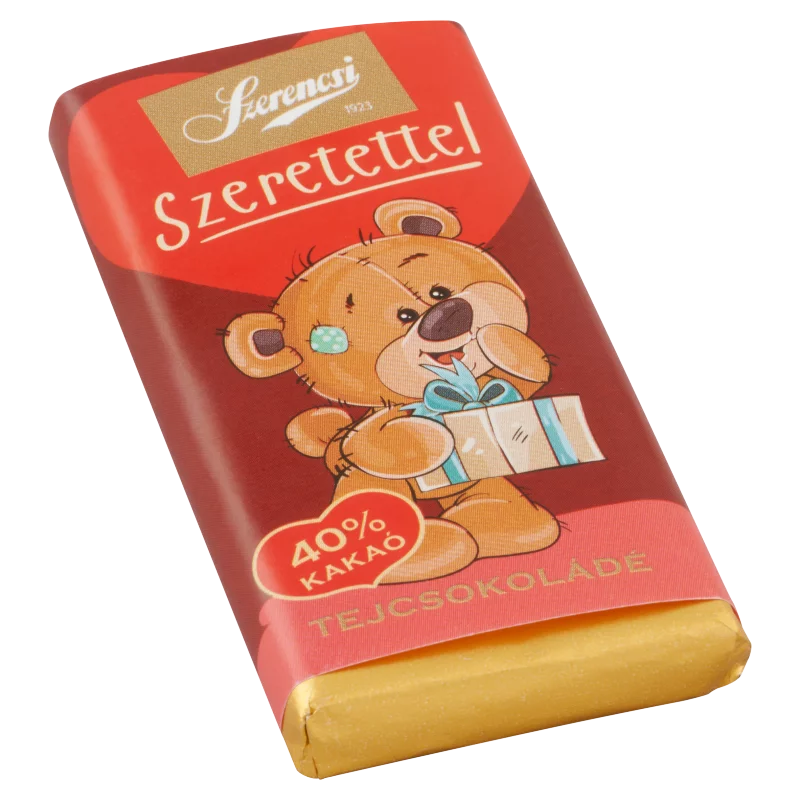 Szerencsi Szeretettel tejcsokoládé 20 g