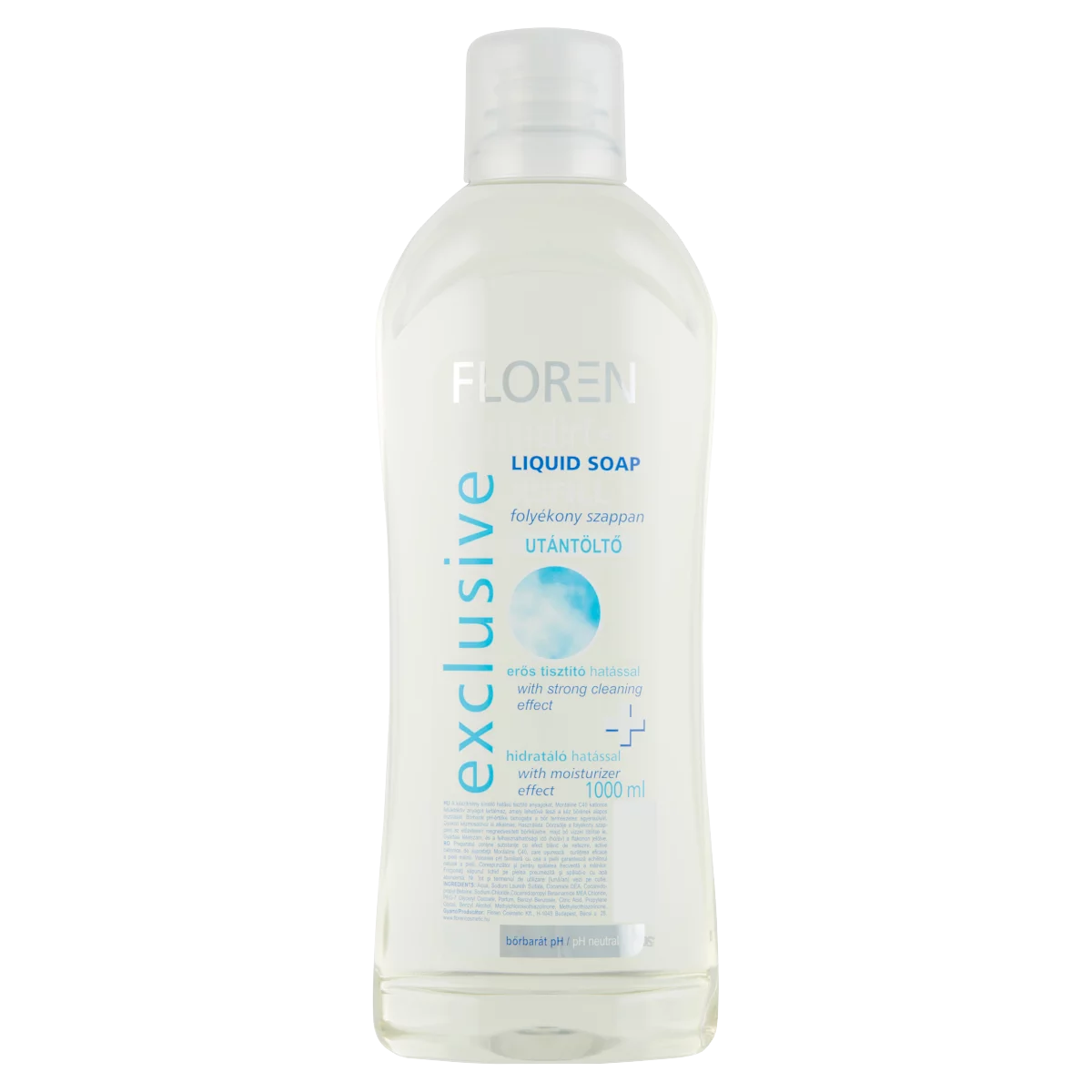 Floren Exclusive folyékony szappan utántöltő 1000 ml
