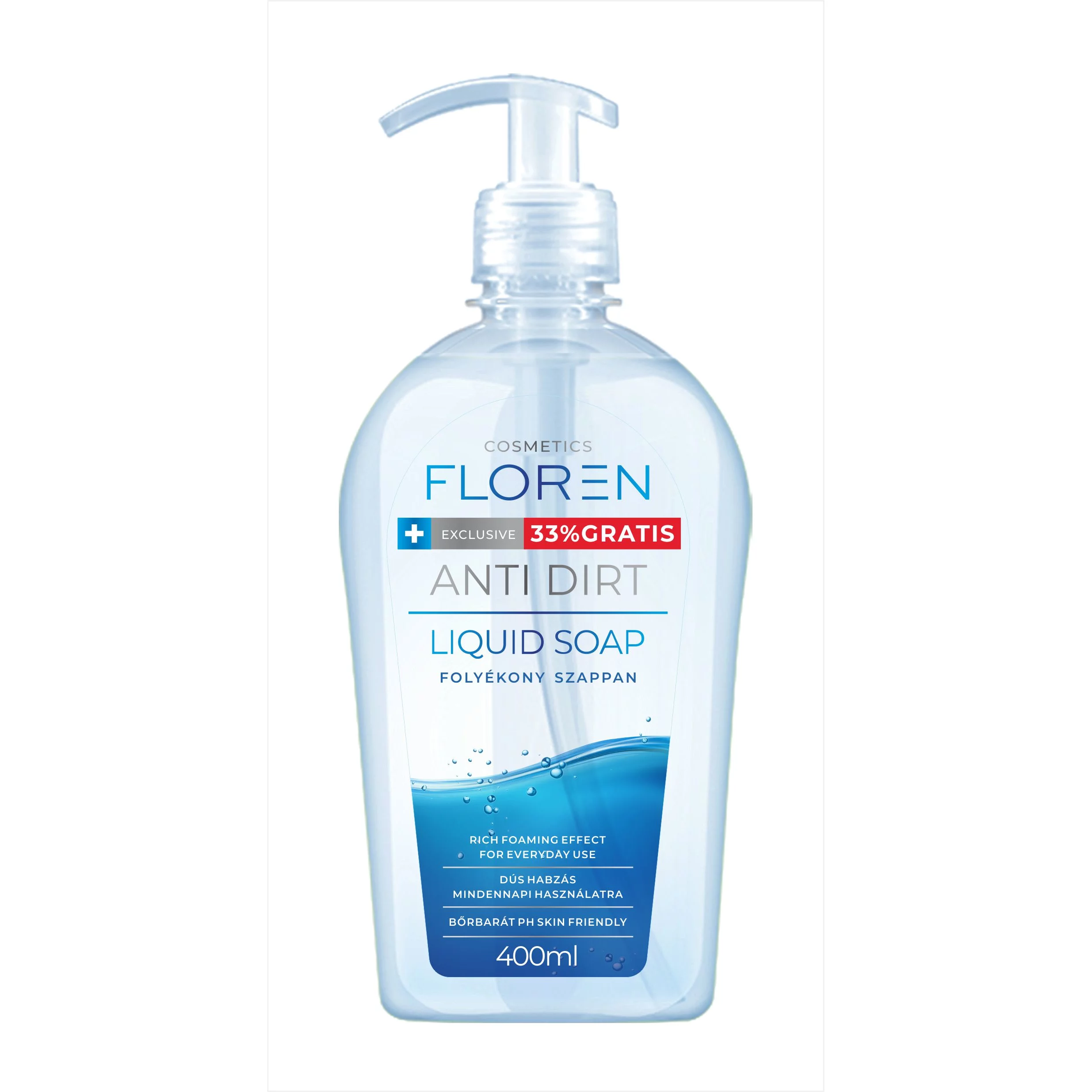 Floren folyékony szappan 400ml Antidirt