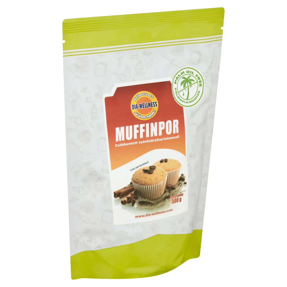 Dia-Wellness muffinpor 500 g