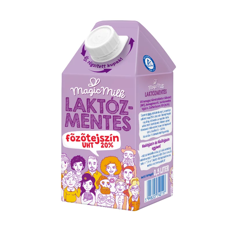 Magic Milk tejszín 0,5l laktózmentes 20% UHT