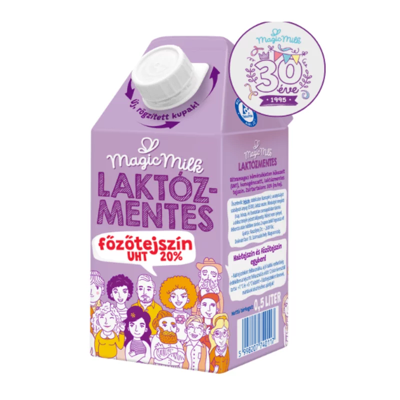 Magic Milk tejszín 0,5l laktózmentes 20% UHT