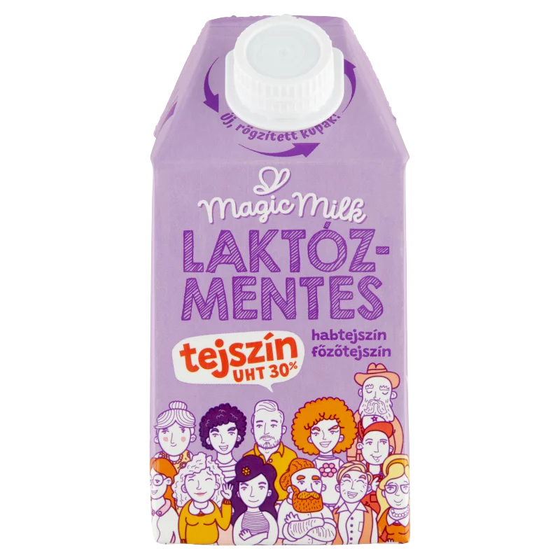 Magic Milk laktózmentes UHT tejszín 30% 0,5 l