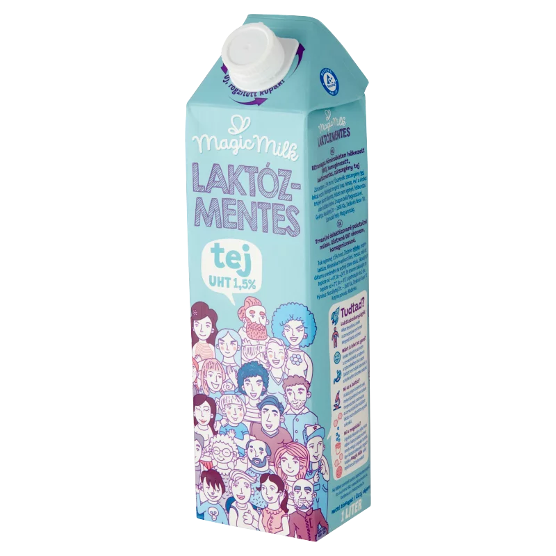 Magic Milk laktózmentes UHT zsírszegény tej 1,5% 1 l