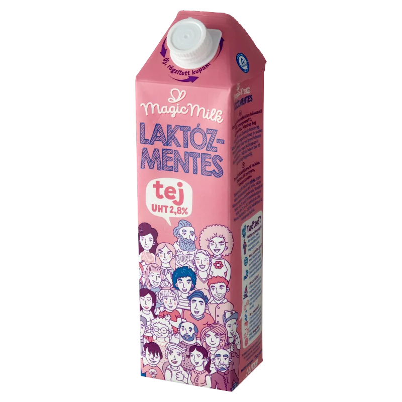 Magic Milk UHT laktózmentes, félzsíros tej 2,8% 1 l
