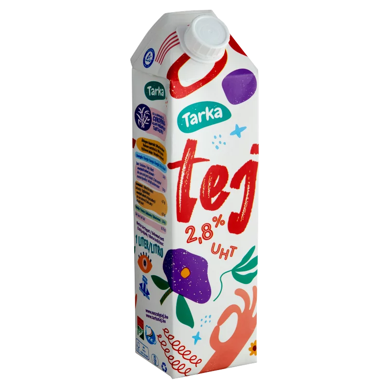 Tarka UHT félzsíros tej 2,8% 1 l