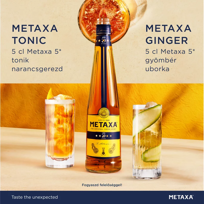 Metaxa 5* szeszesital 38% 700 ml