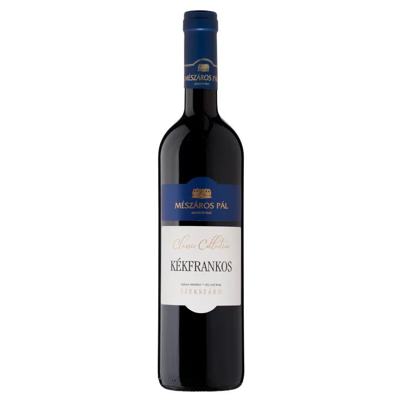 Mészáros Pál Classic Collection Szekszárdi Kékfrankos száraz vörösbor 13,5% 0,75 l