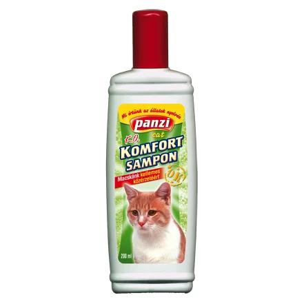 Panzi Komfort sampon 200ml macskák részére