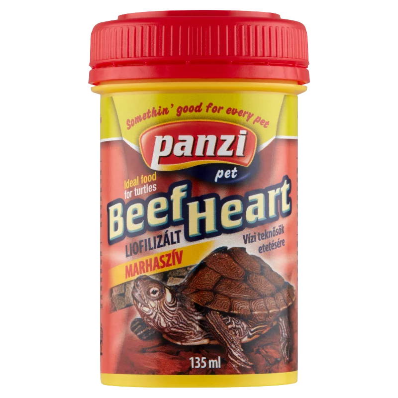 Panzi Pet liofilizált marhaszív vízi teknősök etetésére 135 ml