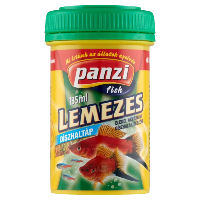 Panzi Fish lemezes díszhaltáp 135 ml