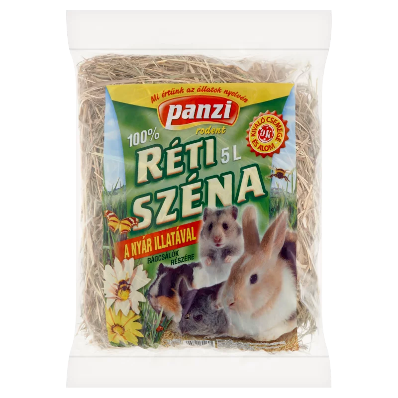 Panzi Rodent 100% réti széna rágcsálok részére 5 l