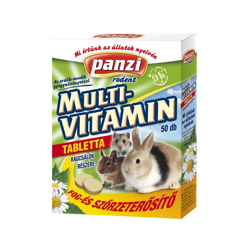 Panzi multivitamin rágcsálóknak 50db