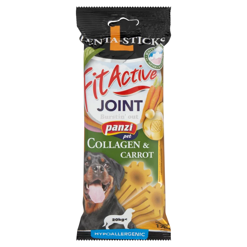 Panzi FitActive Denta-Stick Joint Collagen+Sárgarépa 170 g