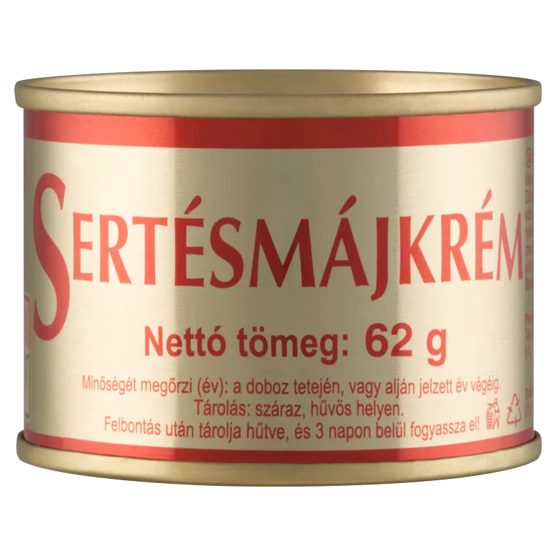 Sertésmájkrém 62 g