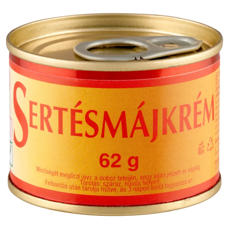 Sertésmájkrém 62 g