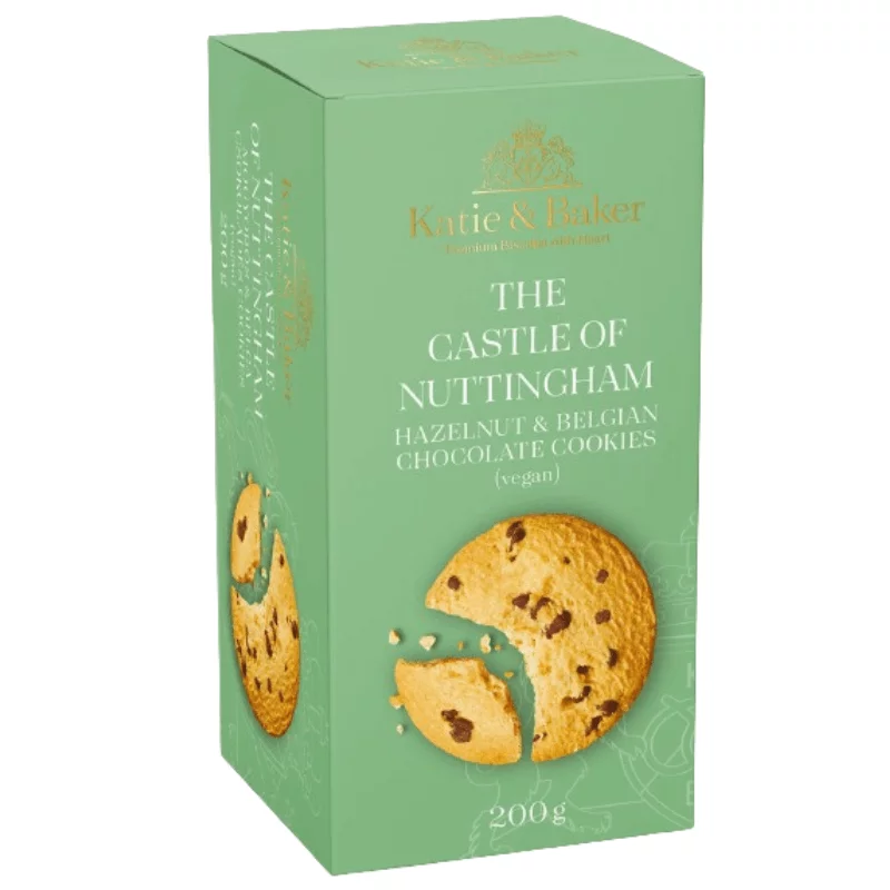Katie&Baker cookies 200g mogyorós&belga csokoládés vegán