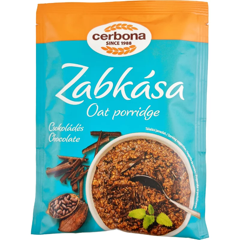 Cerbona csokoládés zabkása 55 g